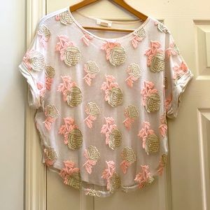 Beautiful embroidered top